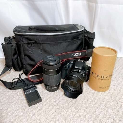 Canon EOS kiss x9 ダブルレンズセット SDカード付き