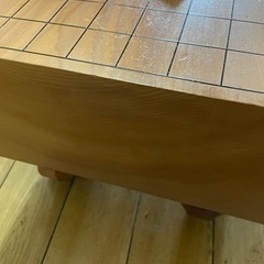将棋台　天然木　高級将棋盤の画像