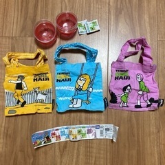 低燃費少女ハイジ ミニトートバッグ 3点セットの画像