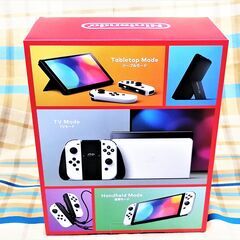 新品 11/29購入 ニンテンドースイッチ 有機EL モデル ホワイト 本体 Nintendo Switch メーカー保証OK 未使用未開封 箱も無傷の画像