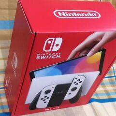 新品 11/29購入 ニンテンドースイッチ 有機EL モデル ホワイト 本体 Nintendo Switch メーカー保証OK 未使用未開封 箱も無傷の画像
