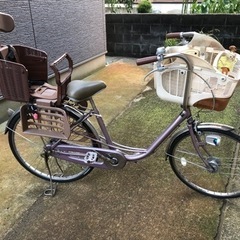 子供乗せ自転車(前後)