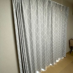 【使ってまだ1年以内】遮光カーテン＆レース付きの画像
