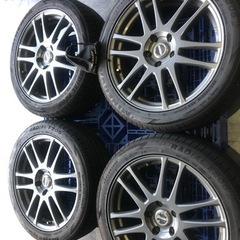 バリ山美品225\45R18ディレッツァタイヤホイールセット
