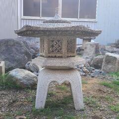 雪見灯籠 高さ約９０ｃｍ の画像