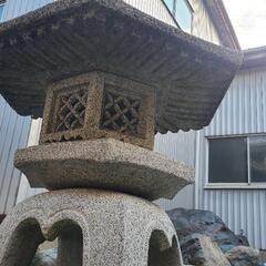 雪見灯籠 高さ約９０ｃｍ の画像