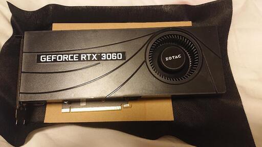 【中古】ZOTAC GeForce RTX3060 12GB GDDR6 18,750円