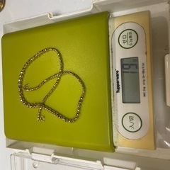最安値　k18 デザインネックレス　の画像