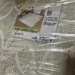 新品未使用　敷きマット　190cm x 190cmの画像