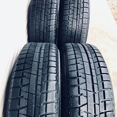 冬タイヤ 185/65R14マルチホイール付新品同様スタッドレス 4本組の画像