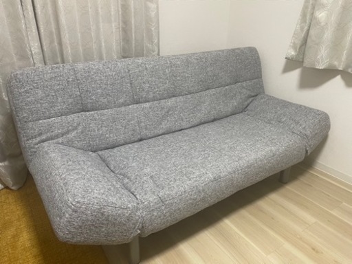 【ニトリ】ソファベッド　マークスＡＭ　ＧＹ　グレー