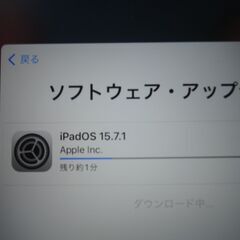 美品 Apple iPad Air2 Wi-Fi+Cellular 16GB シルバー MGH72J/A au版の画像