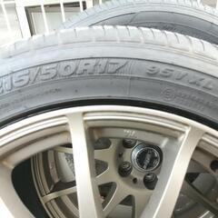 17インチタイヤホイールセット　215/50　7分山　8ヶ月使用の画像