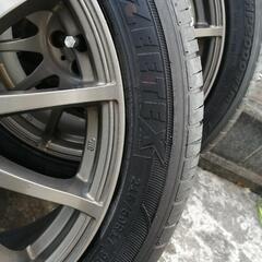 17インチタイヤホイールセット　215/50　7分山　8ヶ月使用の画像