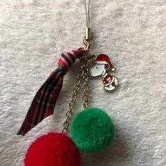 🟠SNOOPYのクリスマス仕様キーホルダーの画像