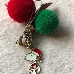 🟠SNOOPYのクリスマス仕様キーホルダーの画像