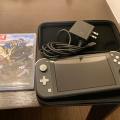 SWITCH lite 、モンハンRISE