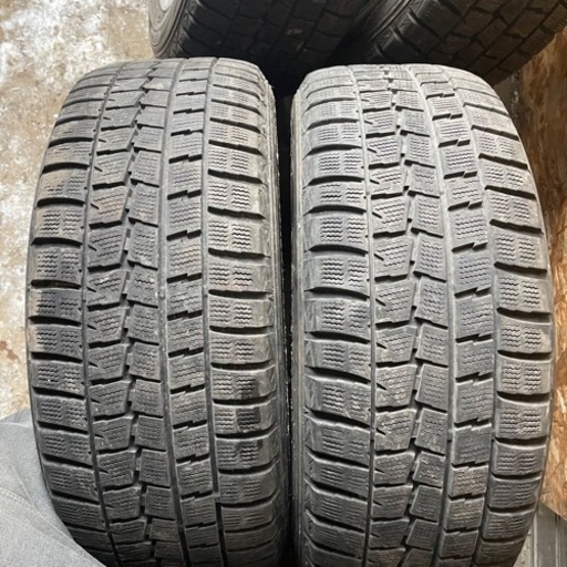 アルファード　ヴェルファイア　純正　アルミホイール　18インチ　バリ山　DUNLOP WM01 235/50R18 スタッドレス タイ