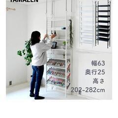 突っ張り棒ラック美品の画像