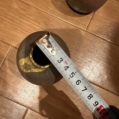 【未使用】九谷焼　北村隆作　灰釉金彩　花瓶　2個セットの画像