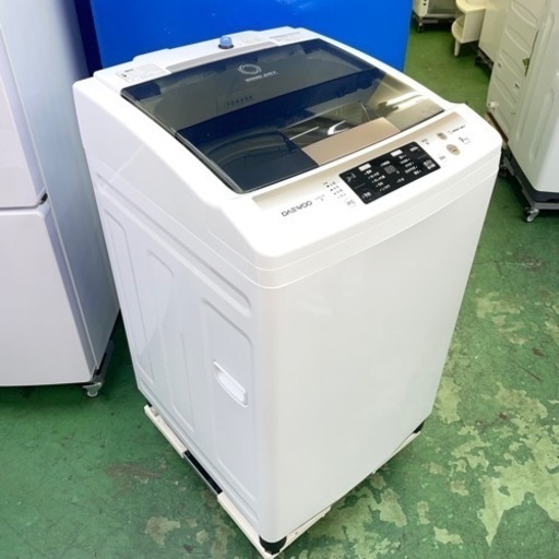 ⭐️DAEWOO⭐️全自動洗濯機　2018年 9kg 美品　大阪市近郊配送無料