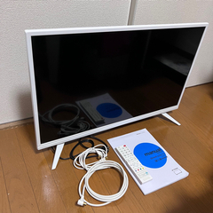 アマダナ 32型液晶テレビ AT-TV322S-WH 2019年...
