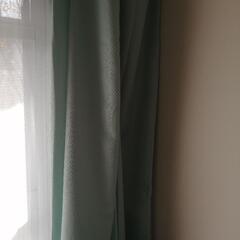 厚地カーテン 巾100×丈178㎝ 2枚入り　フック付の画像