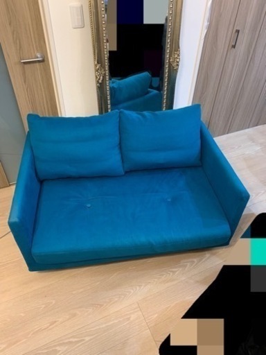 【ご購入者様決定】おしゃれ様必見！！定価56000 Francfrancのオシャレソファ