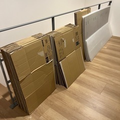 ダンボール、養生シート　引っ越しなどに