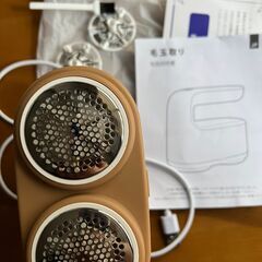 ダブルヘッドの強力な毛玉取り　新品同様の画像