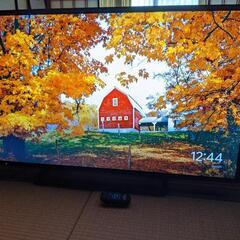 SHARP 47型インフォメーションディスプレイ (PN-Y475) と Google Cromecast(第2世代)　