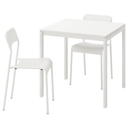 IKEA テーブル・チェア2脚セット