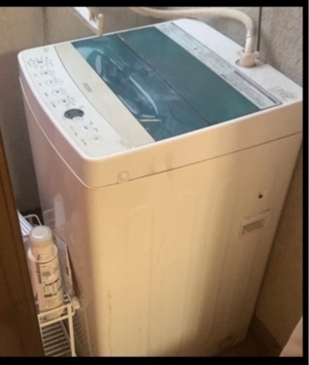 洗濯機　受け付け終了