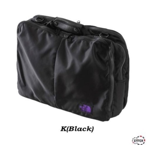 【お値下げ】ザ ノースフェイス パープルレーベル 3Way Bag