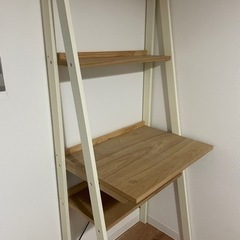 ワーク　デスク　勉強机　※本棚付きの画像