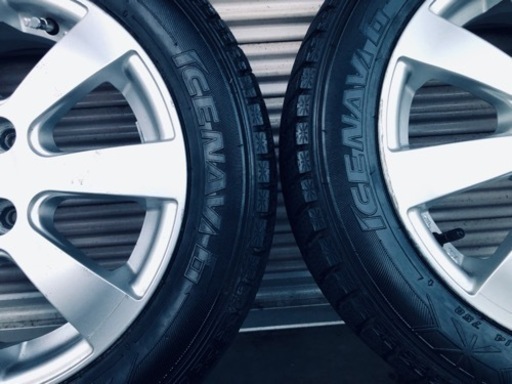 冬タイヤ 155/65R14 軽自動車用アルミ付きスタッドレス バリ山4本組