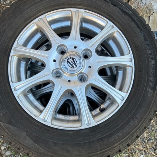 155/70R13スタッドレスタイヤアルミホイールセット