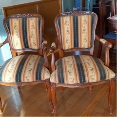 アンティーク チェア テーブルセット 徳田家具 イタリア製