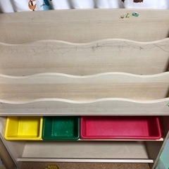 【お取引決まりました】絵本、おもちゃ収納ラック