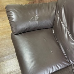 ソファー　2人掛けの画像