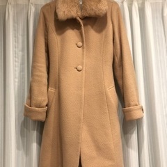 ロングコート　キャメル　ファビュラス　アンジェラの画像