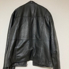 【本皮】ライダースジャケット　2XLの画像