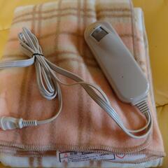 電気毛布　(未使用品)の画像