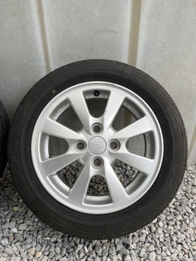 ダイハツ　タント　L375S 純正　アルミ　ホイール　タイヤ　4本セット　2018年