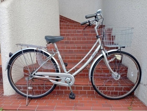 【26インチ自転車】LEDオートライト付　変速なし　BAA認定車　若林自転車　浜大津店　SALE中❗️