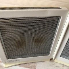 中古【難あり】遠赤外線電気パネルヒーター トヨトミ 開閉式 取扱説明書付の画像