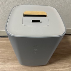 加湿器　グレー　アロマ　抗菌カートリッジ新品付き