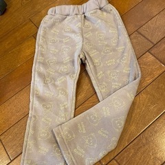 未使用　裏起毛　パンツ　100サイズ、110サイズ　くま