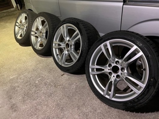 ★ BMW Mスポーツ 純正 F30 F31 320i 320d スタッドレス 中古 １８インチ タイヤホイール　４本　セット ★