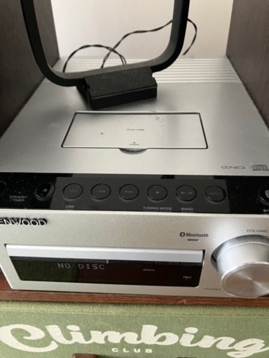 (KENWOOD)IPod、Bluetooth接続可能なCDプレーヤー
